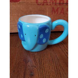 Burton & Burton Silly Circus Elephant Oversize Mug Ceramic 12 oz